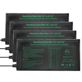 HYDGOOHO Seedling Heat Mat 4 Pack ready for reliable seed starting