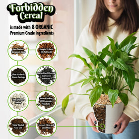 HydraGarden Forbidden Cereal Aroid Mix evident drainage pathways during pour