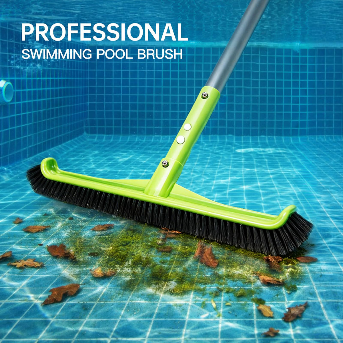 HydraJoy ergonomic 45-degree angled handle reduces effort during scrubbing.