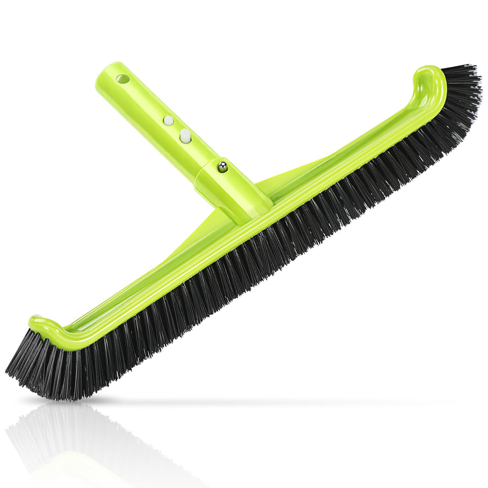 HydraJoy pool brush head with premium nylon bristles for deep cleaning.
