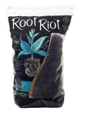 HYDRO DYNAMICS Root Riot Cubes packaging, ready-to-use seed starter.