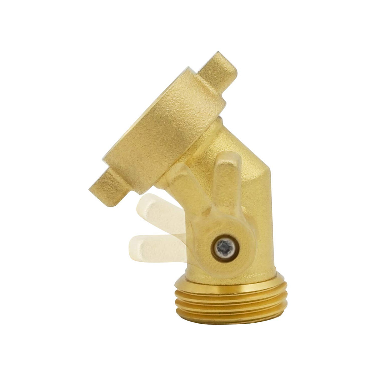 HYDRO MASTER 3/4 NH threads guarantee reliable compatibility with standard fittings.