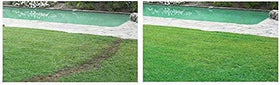 Hydro Mousse coverage up to 100 sq ft demonstrating patch repair area