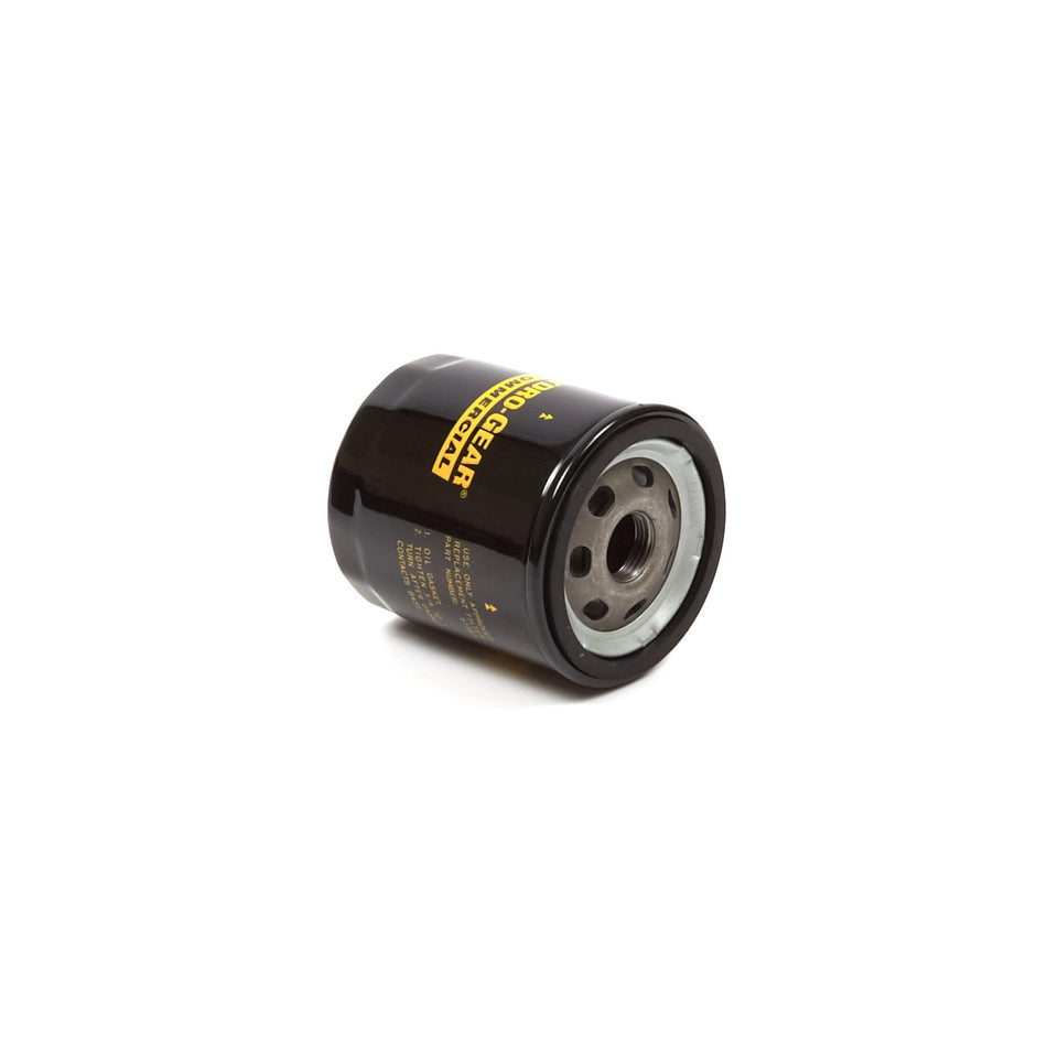 Hydro Gear 51563 transaxle oil filter, front view, promotes reliable performance during long mowing sessions.