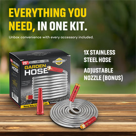 HydroPro multiple lengths from 5 to 100 feet fit every gardening task.