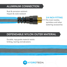 HydroTech FlatJacket Force Control Technology maintains steady water.