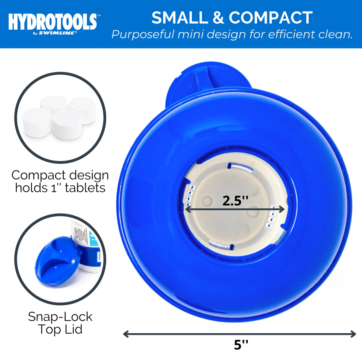 Durable construction resists pool chemicals to outlast seasons.
