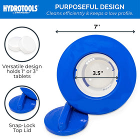 Hydrotools Swimline 8725 durable, corrosion-resistant materials withstand pool chemicals