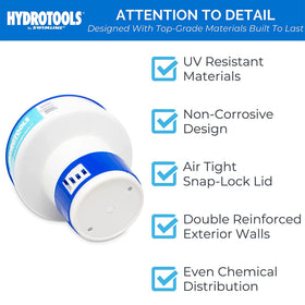 Hydrotools Swimline 8725 floating thermometer helps monitor water temperature