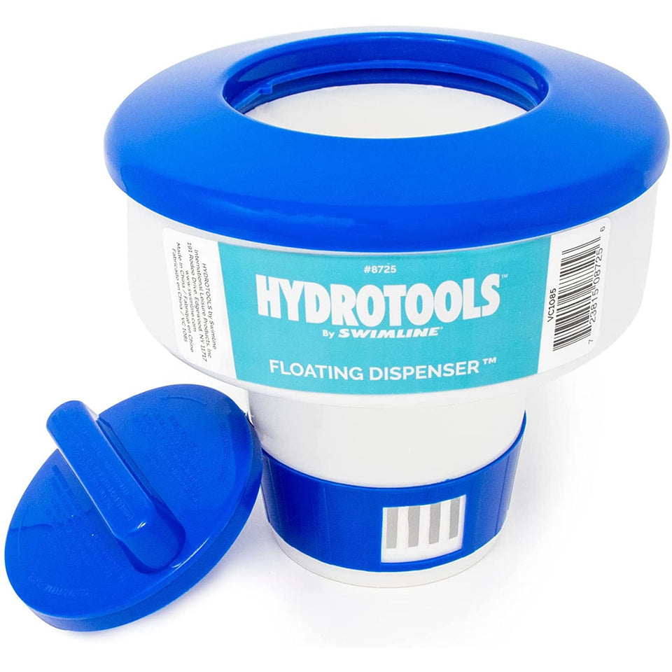 Hydrotools Swimline 8725 large-capacity dispenser floats for consistent sanitizing