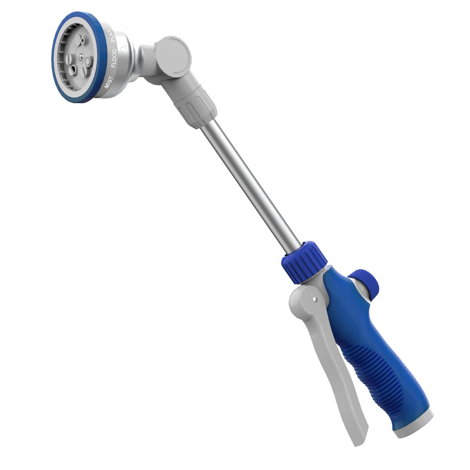 HYDROWE 16-inch wand with rotating head for extended reach.