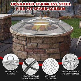 Hydream 304 stainless steel screen offers durability and heat resistance for longer use.