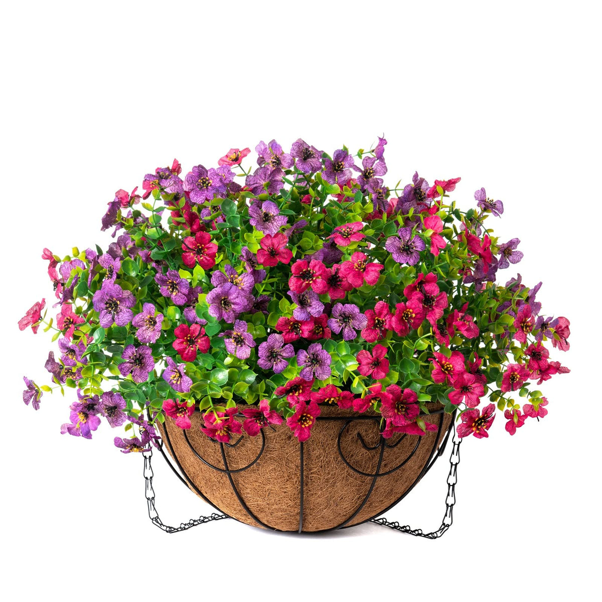 HyeFlora basket measures 12x12x5.9 inches for compact spaces