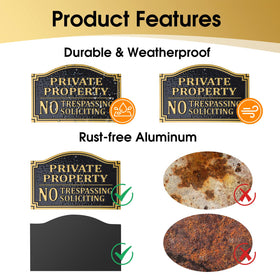 HYF DESIGN All-weather coating protects sign from sun and rain