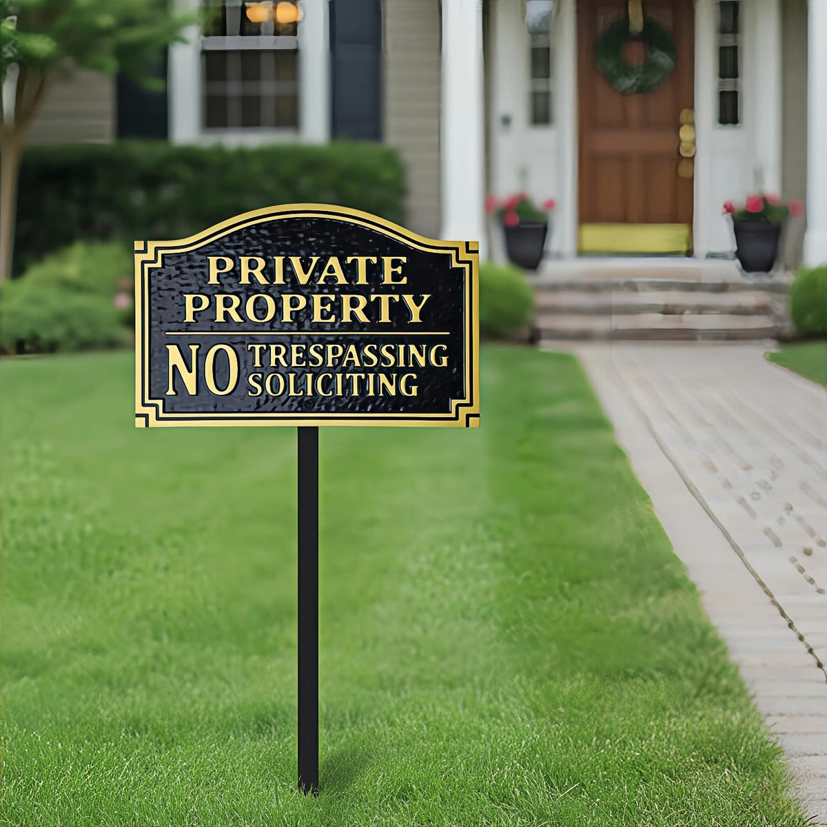 HYF DESIGN Ideal for yard and garden perimeter warning applications