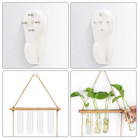Hyindoor rope hangers add natural style for hanging decor