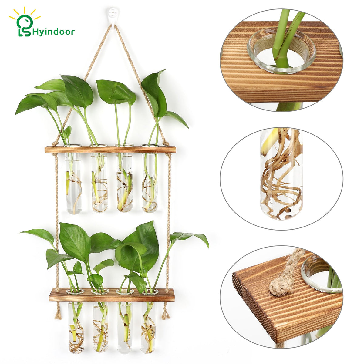 Hyindoor wall hooks offer sturdy, non-marking mounting options