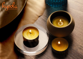 Hyoola citronella tea light size 40mm x 15mm for standard holders