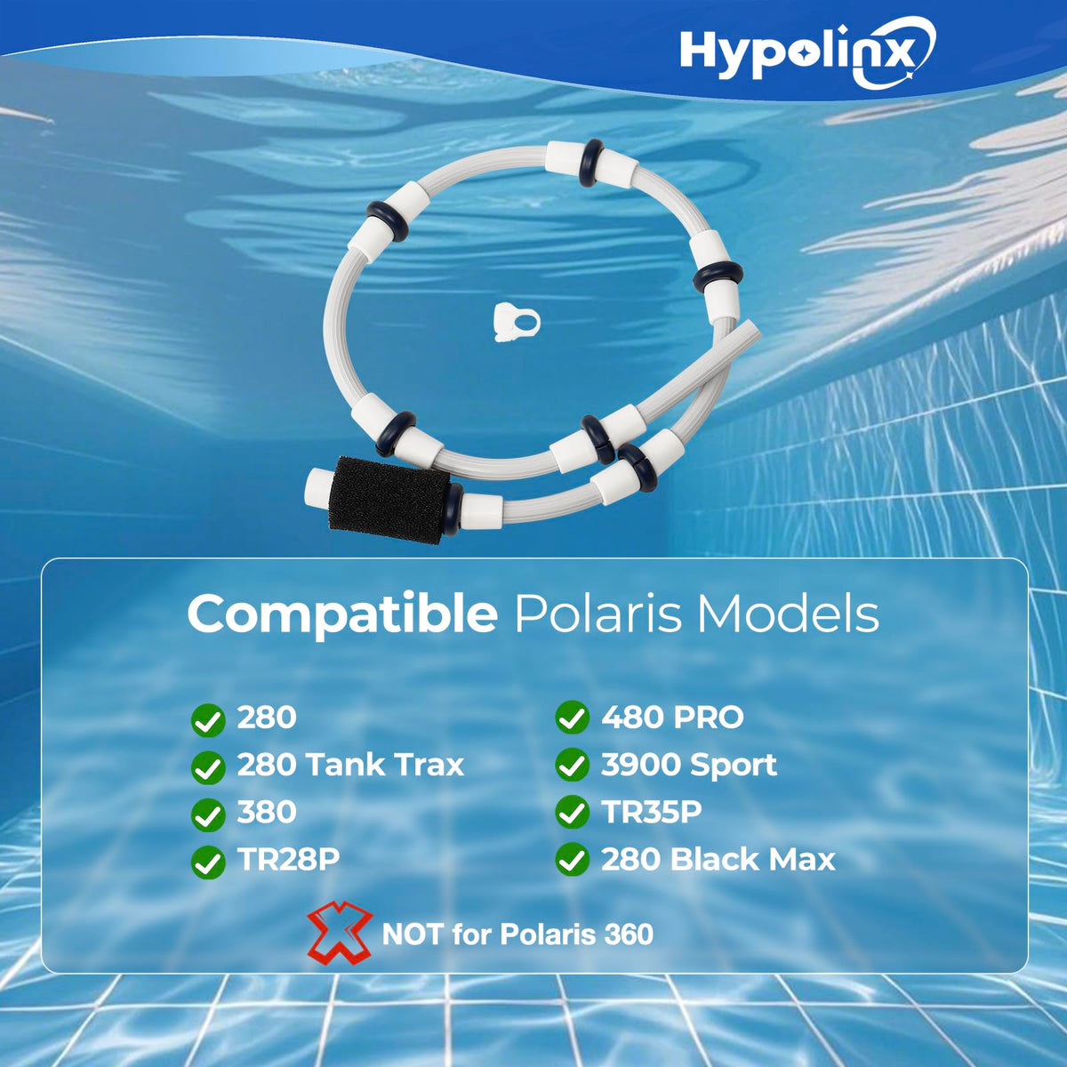 Hypolinx Polaris B5 wear rings, durable seals for smooth rotation.