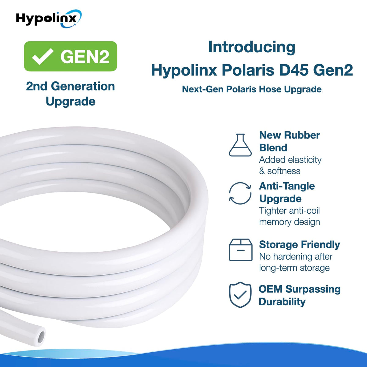 Hypolinx Gen2 hose compatibility with Polaris 180, 280, 380 and D45