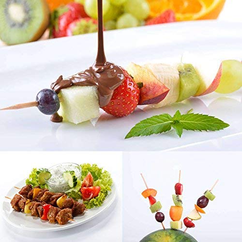 Hysagtek catering skewers 6-inch ready for buffet displays