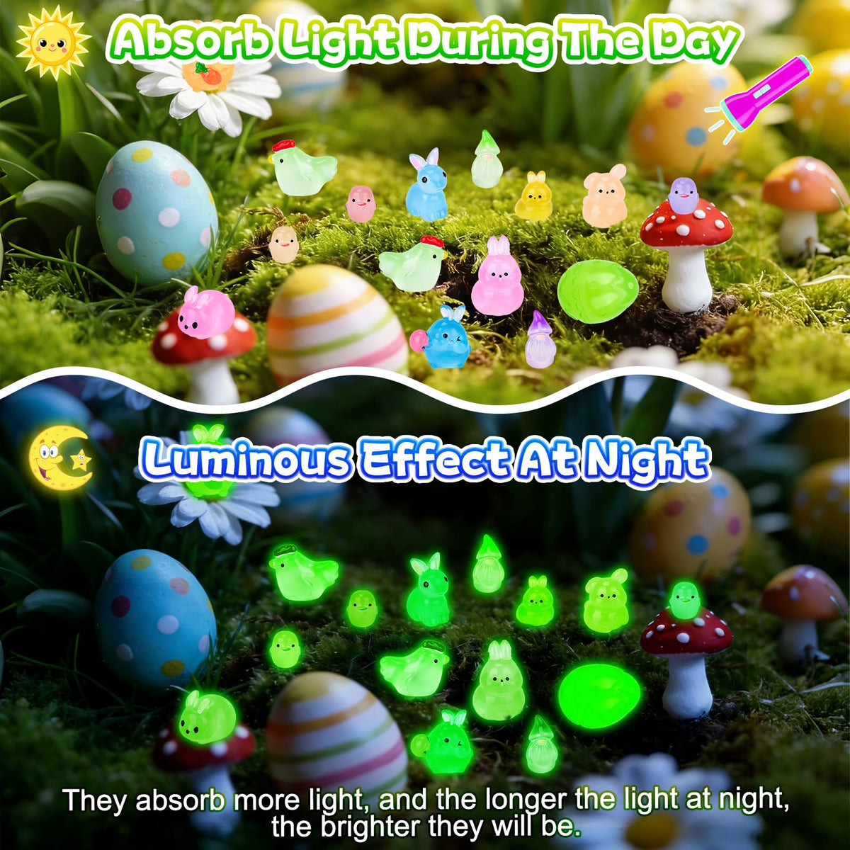 Hysagtek Easter blind bag chick figurine vivid color for decor and storytelling.
