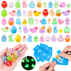 Hysagtek Easter blind bag egg figurine for Easter egg fillers and dollhouse displays.