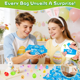 Hysagtek Easter blind bag fairy-garden figurines brighten night displays and garden scenes.