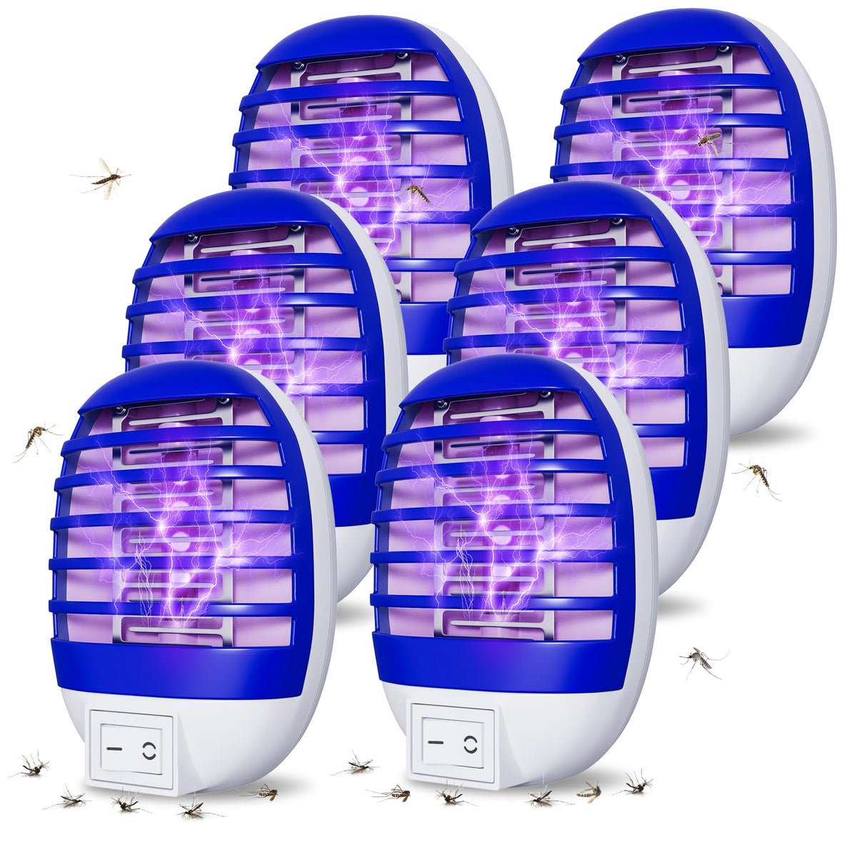 Hywean Zapper 6-pack indoor plug-in traps mosquitoes in living spaces.