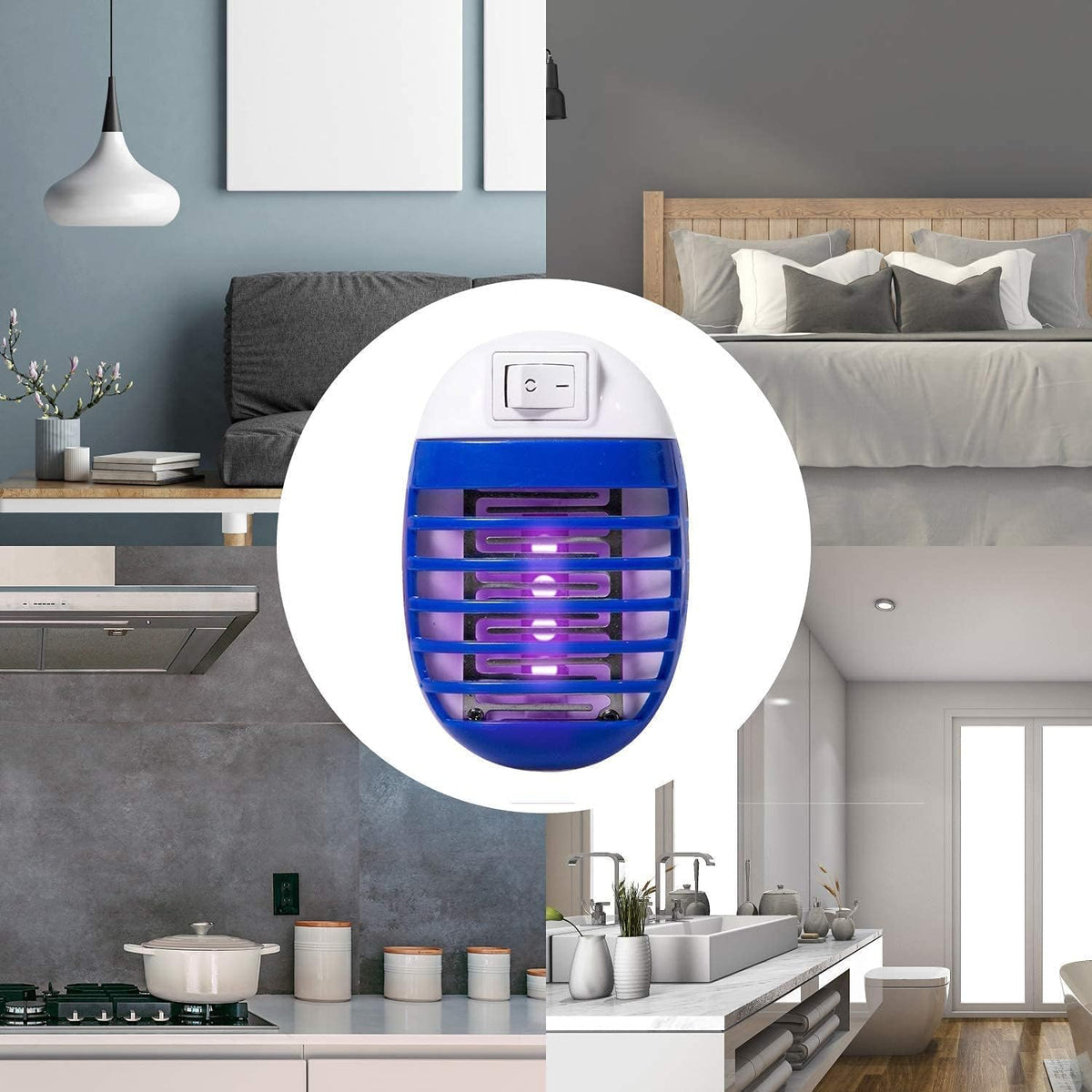 Hywean Zapper easy-clean access simplifies removing captured insects.