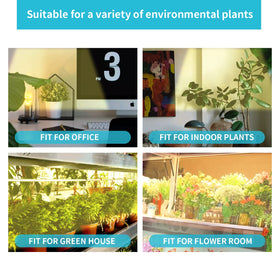 Hywyimlait LED grow light strips dimming levels showcase adjustable brightness.
