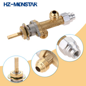HZ-MONSTAR 3/8-inch male flare connection for secure propane hookups