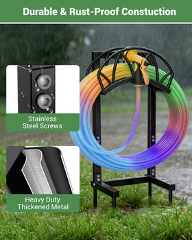 HZE freestanding design requires no drilling or walls