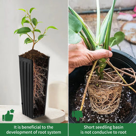 Hzloyat includes 20 pots and 3 garden tools for versatile gardening