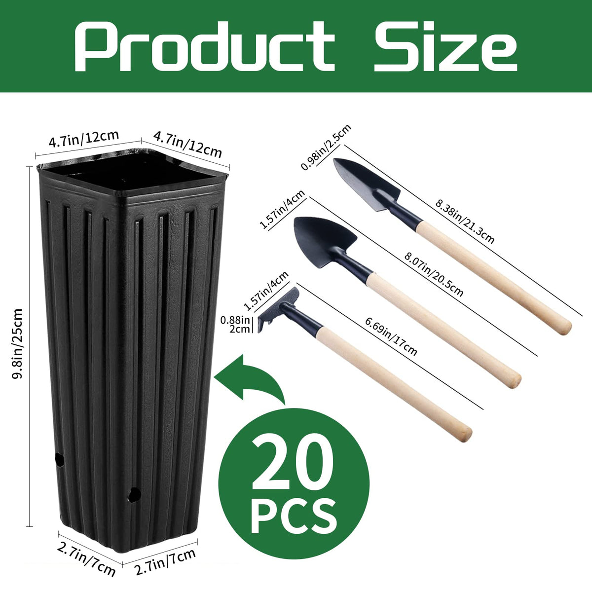 Hzloyat pot shows side and bottom drainage holes for healthy drainage