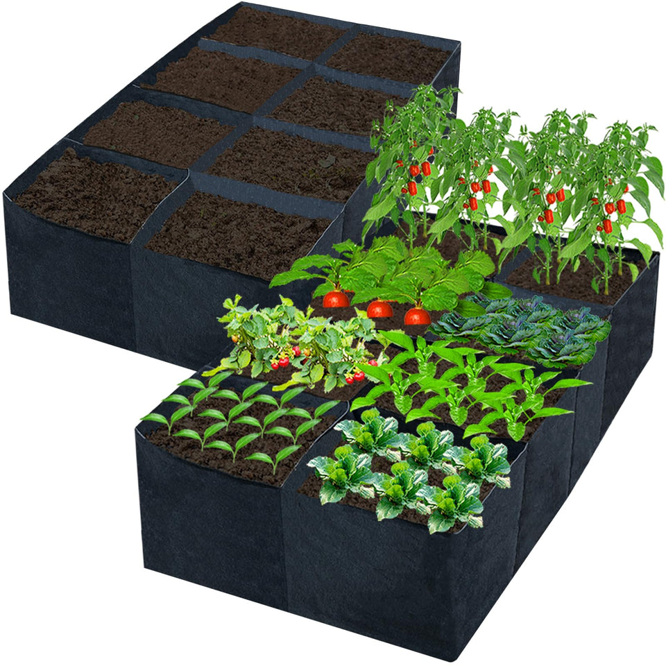 HzNzYHD fabric raised garden bed assembly-free for fast outdoor setup and planting.