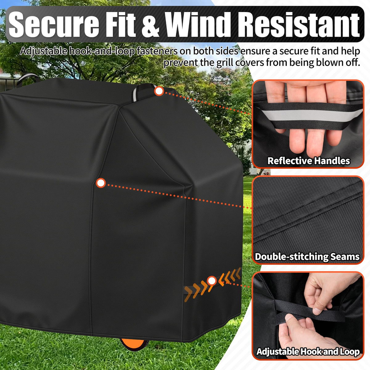 i COVER 58 inch cover resists dust and weather for year-round protection