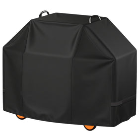 i COVER 50-inch grill cover fits large grills, protecting from rain and sun.