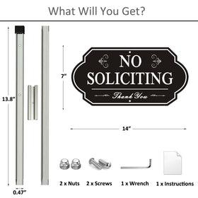 i-CowFun yard display with stake improves curb appeal and visibility