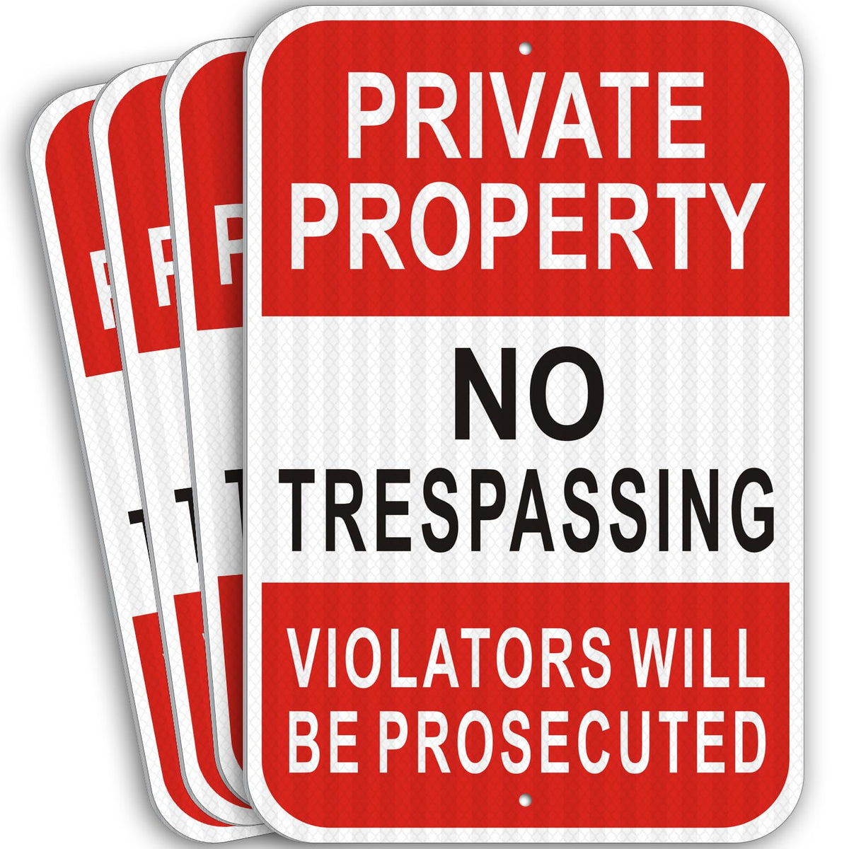 i-CowFun private-property sign 18x12 marks boundary clearly for outdoor use