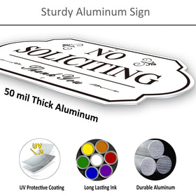 UV coated i-CowFun sign print detail demonstrating outdoor durability