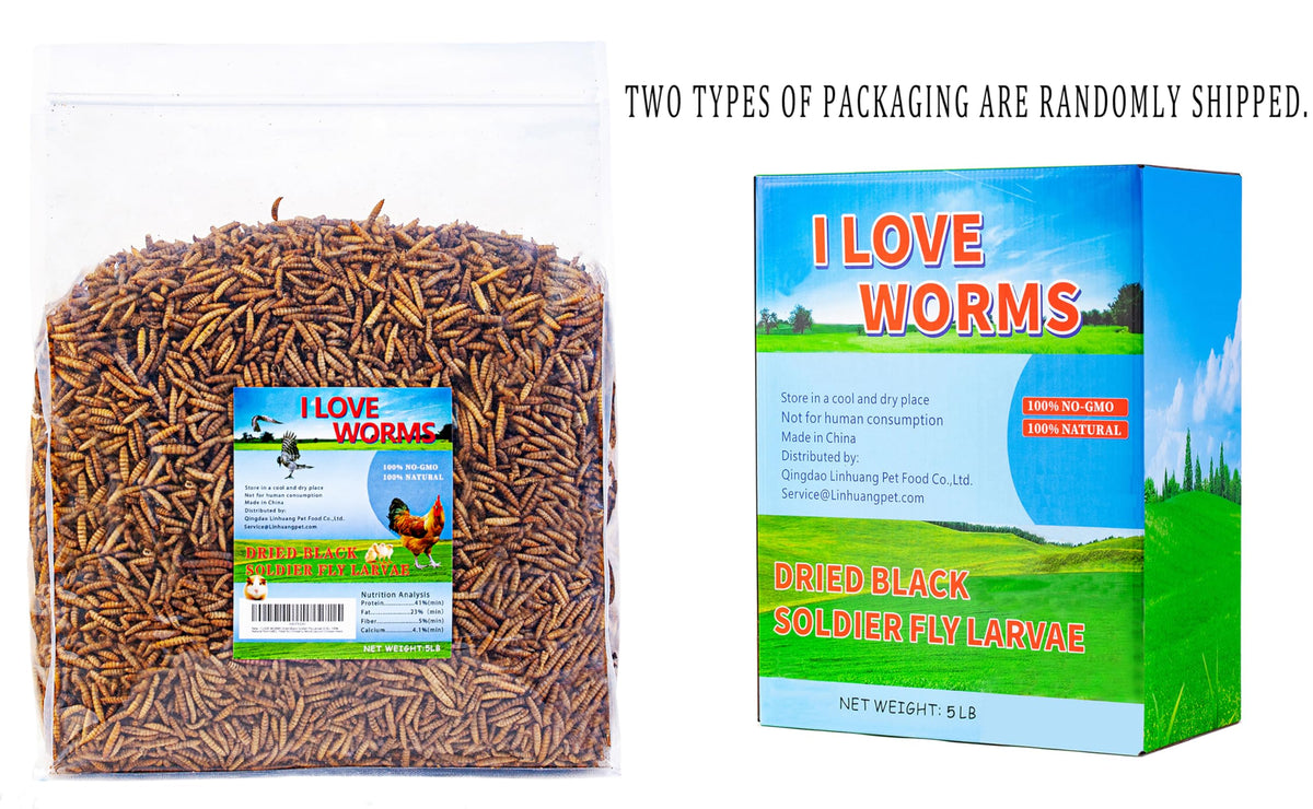 I LOVE WORMS calcium-boost BSFL image emphasizes calcium-rich content for stronger shell quality