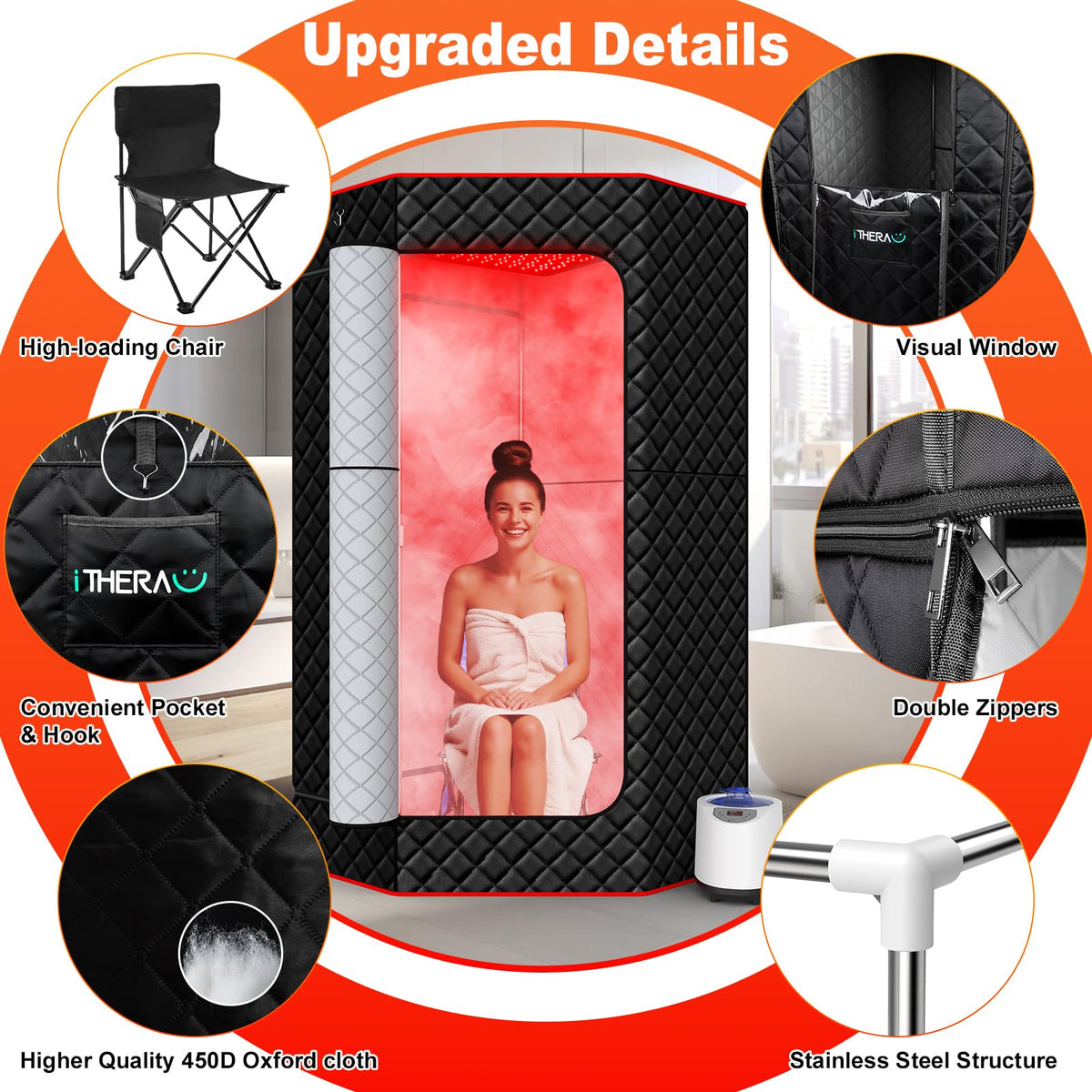 I-THERA-U XL visualization window lets light in