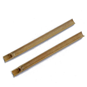 IA Crafts bamboo tubes refill mason bee houses to encourage local pollination.