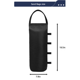 IALNAI sandbags made from durable oxford cloth for outdoor shade structures.