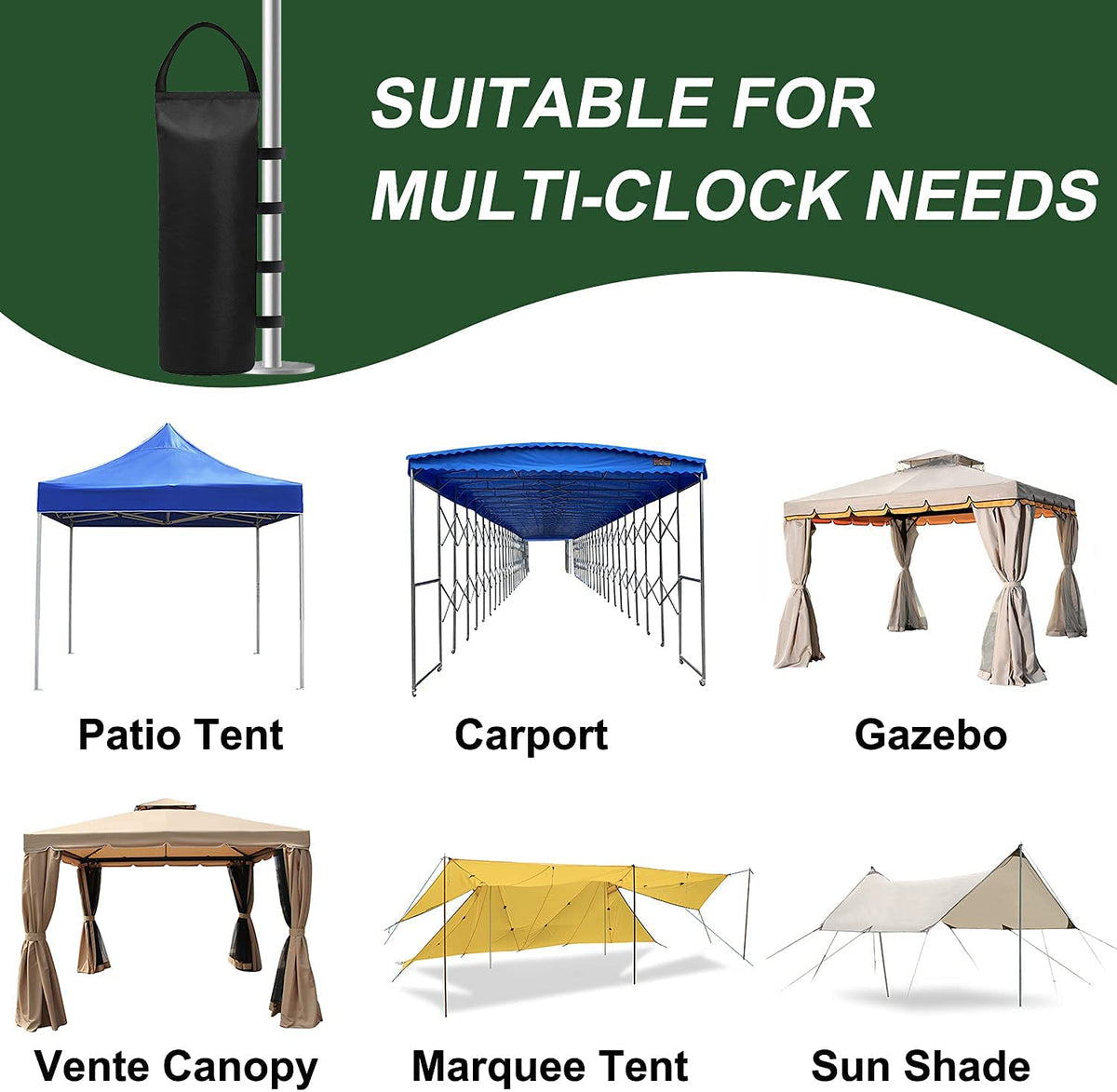 IALNAI wind-stability solution used to secure awnings and sun shades.