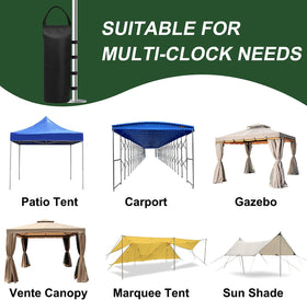 IALNAI wind-stability solution used to secure awnings and sun shades.
