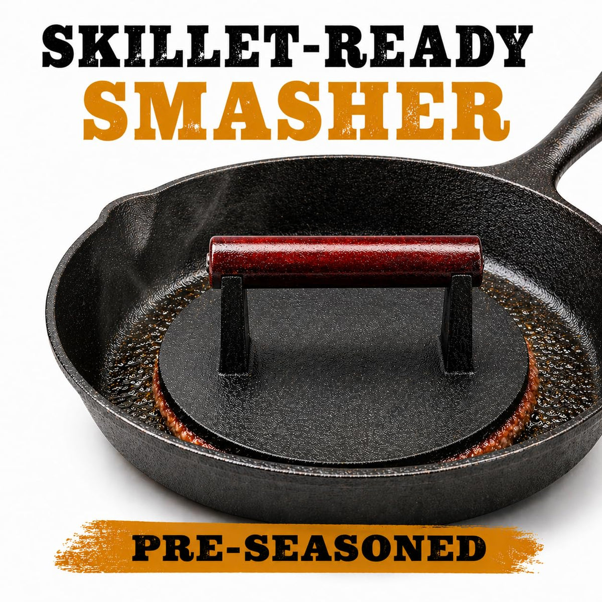 IAN's Cast iron design emphasizes durability and steady heat for daily use.