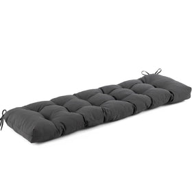 IASEAHK outdoor bench cushion front view for comfortable, long-lasting patio seating.