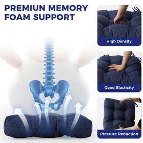 IASEAHK cushions non-slip bottom detail for stable outdoor use